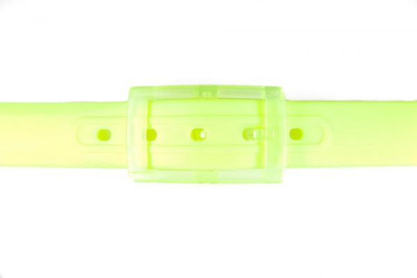 Neon gele riem